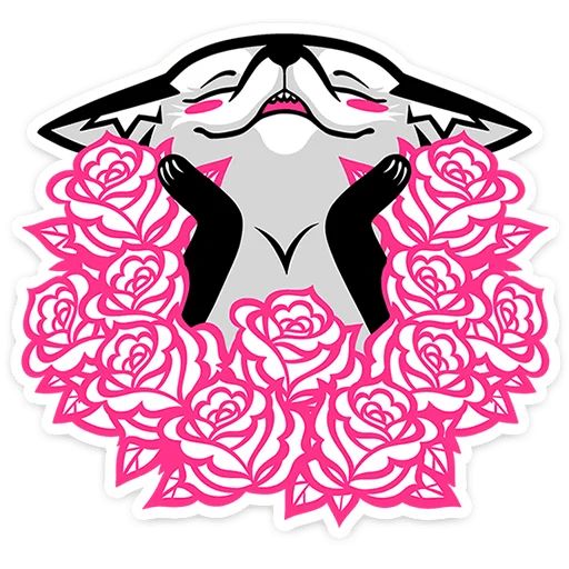 Стикер «Хищный Лис-2»