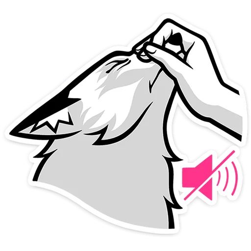 Стикер «Хищный Лис-3»