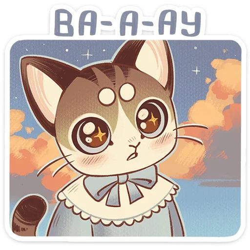 Стикер «Лапка-8»