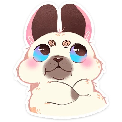 Стикер «Пуппи-9»