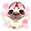 Набор стикеров «Пуппи»