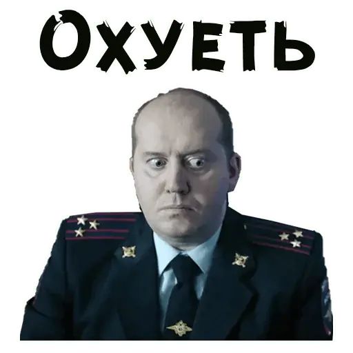 Стикер «Полицейский с Рублёвки-10»