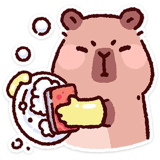 Стикер «Капипарочка-10»