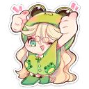 Набор стикеров «Каэру»