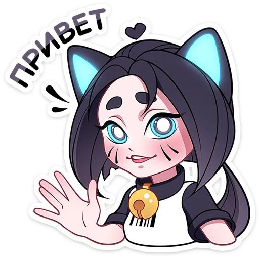 Стикер «Кибер Милшу 01-1»