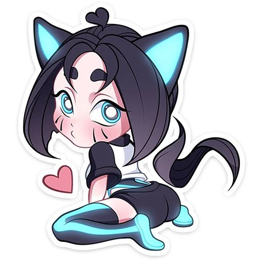 Стикер «Кибер Милшу 01-4»