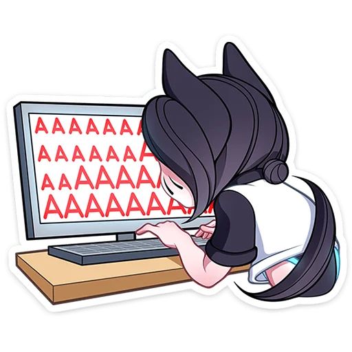 Стикер «Кибер Милшу 01-6»